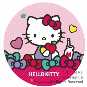 HELLO KITTY PLATOS x 8